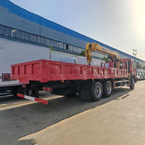 รถบรรทุกติดเครนไฮดรอลิกแบบยืดหดได้ HOWO 6x4 12 ตัน 14 ตัน พร้อมขาย - Product Image 5