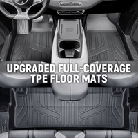 Tapis de sol de voiture 5D TPE sur mesure de luxe, ensemble complet, épais, pour BYD Seagull 2023-2025, toutes saisons, imperméables, antidérapants, accessoires automobiles