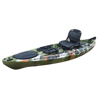 Real Young 10 ft Dace pro personne seule pour le surf bateau de pêche voyage en plastique Roto casting bateau bateau à aubes kayak