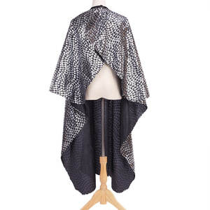 Wanmei – Cape de coiffure en polyester anti-adhésive, noir et blanc, pour adultes et enfants, tablier de coupe de <span class=keywords><strong>cheveux</strong></span> - Product Image 4