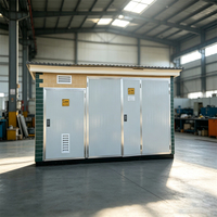 Subestación Eléctrica Prefabricada Tipo Caja, Todo en Uno, para Exteriores, Proyectos de Parques Industriales, Clasificación IP44