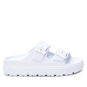 Pantoufles pour femmes Xti 142550 blanc, hauteur du talon 38,4 cm - Product Image 1