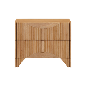 Contemporary Wooden Nightstand 2 Drawer <b>Bedside</b> <b>Table</b> Bedroom Furniture Living Room Storage Cabinet Wholesale Price - Product Image 1