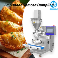 Machine à fabriquer des empanadas, samosas et raviolis entièrement automatique LongYu, haute efficacité, 220V, petite taille, pour usage en magasin