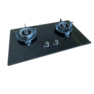 SG27538 — cuiseur à <span class=keywords><strong>gaz</strong></span> en verre trempé à nettoyage facile, brûleur amovible intégré, cuisinière à <span class=keywords><strong>gaz</strong></span> à 2 brûleurs - Product Image 2