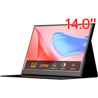 EIMIO Vente en gros Moniteur portable intelligent IPS de 14 pouces avec support pliable pour PS5 pour 60Hz 45% SRGB