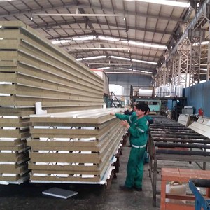 Bảng điều khiển bánh sandwich kiểu dáng công nghiệp cho mái và tường của các tòa nhà Kết Cấu Thép cho văn phòng và nhà xưởng - Product Image 1