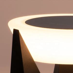 Lámpara <span class=keywords><strong>Solar</strong></span> para Poste de Valla, Impermeable IP65 para Exteriores, Luz <span class=keywords><strong>Solar</strong></span> para Pilar de Entrada Principal, Luces de Jardín Solares de 3W - Product Image 6