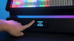 LF350 Luz Estroboscópica Móvil de 350W RGBW 3 en 1, Luz de Escenario LED, Cuerpo de Aluminio Fundido, Pantalla Táctil para DJ, Discoteca, Club - Product Image 2