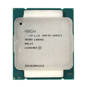 Tepsi CPU sunucu işlemcisi listesi LGA 2011-V3 E5 E5-2620V3 2603 2609 2623 2630v3 2640v3 2620V3 CPU X99