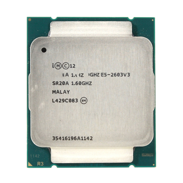 Tray CPU Server Processor List LGA 2011-V3 E5 E5-2620V3 2603 2609 2623 2630v3 2640v3 2620V3 CPU X99