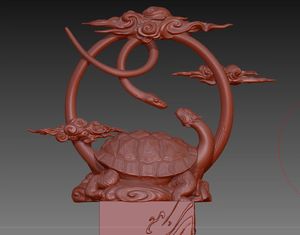 Statua in Resina Personalizzabile per Esterni di Grandi Dimensioni, Scultura Artistica a Tema Animale con Immagini Mitologiche, Dimensioni Regolabili - Product Image 5