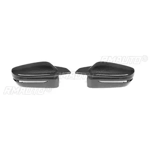 Coque de rétroviseur en fibre de carbone véritable pour BMW Série 3 4 5 7 8 G20 G21 G28 G22 G11 G30 G38 Style M4/M5 – Remplacement du capot de rétroviseur - Product Image 2