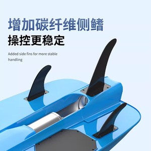 Tabla de surf eléctrica de fibra de carbono 72 V de alta velocidad para deportes acuáticos, tabla motorizada de pie, unisex, uso general - Product Image 4