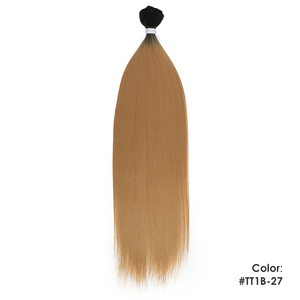 Lot de Cheveux Synthétiques Lisses et Soyeux de 30 Pouces, Fibre Haute Température, Double Trame, Sans Perte ni Enchevêtrement, Vente en Gros - Product Image 2