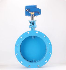 Ventilazione elettrica valvola a farfalla ad alta temperatura di protezione ambientale rimozione della polvere regolabile in acciaio al carbonio Volume d'aria - Product Image 3