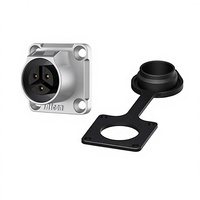Vente directe usine – Connecteur rapide MJ16 autobloquant à 3 broches ; Connecteur aéronautique automatisé haut de gamme 10A 300V en nylon
