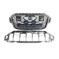 Calandre avant de voiture PNB de haute qualité, noir brillant ABS, neuve avec ACC pour Audi Q7 RSQ7 2020-2023, installation facile
