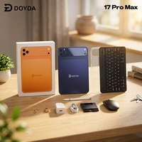 جهاز لوحي DOYDA 17 Pro Max 3G الأكثر مبيعًا لعام 2026 / شاشة 10.1 بوصة عالية الدقة / ذاكرة 3 جيجابايت + 32 جيجابايت / كاميرا 2 ميجابكسل + 2 ميجابكسل / بطارية 3200 مللي أمبير / شريحتي اتصال للأعمال والألعاب
