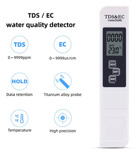 <span class=keywords><strong>Testeur</strong></span> <span class=keywords><strong>de</strong></span> qualité <span class=keywords><strong>de</strong></span> l'eau <span class=keywords><strong>de</strong></span> type stylo en plastique haute précision EC TDS pour piscines et aquariums, OEM et ODM pris en charge - Product Image 2