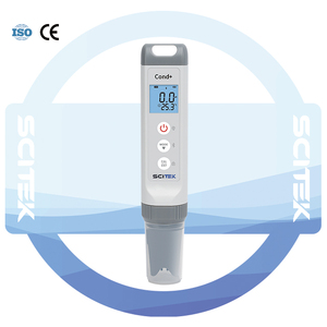 SCITEK Benchtop pengukur konduktivitas otomatis layar tampilan LCD resolusi tinggi kalibrasi Chip mikroprosesor bawaan IP54 OEM DC12V - Product Image 4