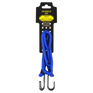 Cuerda elástica para sillas de coche de 8 mm x 120 cm con ganchos para asegurar cargas y amarres - Product Image 2