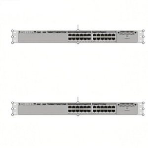 Switch Gigabit Géré PoE+ 24 Ports C9200L-24P-4G-A avec 4x 10G SFP+ Uplinks, SNMP et QoS pour Entreprises - Product Image 1
