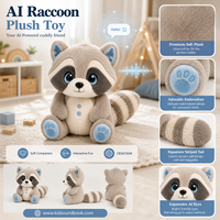 Oso de Peluche Negro Personalizado con Diseño Inflable, Relleno de Algodón PP Suave, Tamaño Ajustable, Lindo Regalo de Cumpleaños para Niños, Fiestas, Poliéster