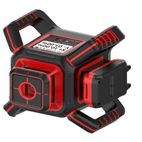 Niveau laser rotatif professionnel CRL-340P à faisceau vert auto-nivelant à 360 degrés avec récepteur, télécommande et mallette de transport