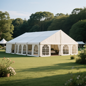 Grand espace personnalisé cadre en aluminium tente de mariage en plein air tente à baldaquin chapiteaux pour cérémonie - Product Image 3