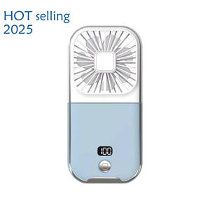 Gran oferta portátil de carga Usb Mini de mano con Banco de energía ventilador de mano recargable 3000Mah ventiladores plegables portátiles de alta calidad - Product Image 1