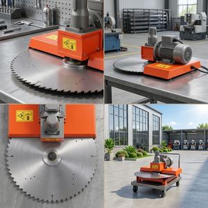 Sierra Cortadora de Árboles de 900 mm de Alta Resistencia, Máquina Cortadora de Vegetación en Carreteras con Motor Diésel para Uso Municipal - Product Image 5