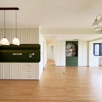 Meuble de salle à manger moderne sur mesure, armoire de rangement modulaire avec tiroirs et éclairage LED, armoire de garde-manger