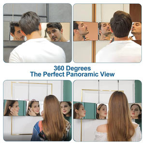 <span class=keywords><strong>Miroir</strong></span> <span class=keywords><strong>de</strong></span> maquillage et <span class=keywords><strong>de</strong></span> rasage portable CF à hauteur réglable 360 °   <span class=keywords><strong>Miroir</strong></span> <span class=keywords><strong>de</strong></span> coiffure pliable pour <span class=keywords><strong>salle</strong></span> <span class=keywords><strong>de</strong></span> <span class=keywords><strong>bain</strong></span> et voyage - Product Image 3