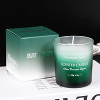 Ensemble cadeau de luxe de bougies diffuseur de parfum à la cire de soja de 5 oz, bougies, parfum d'intérieur