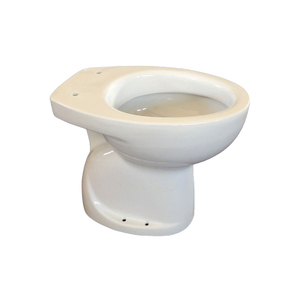 WC di Lusso in Stile Europeo con Doppio Scarico per Anziani, Vaso Quadrato Allungato per Villa, Bagno, Scarico a Pavimento - Product Image 1
