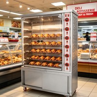 Four à rôtir commercial électrique et à gaz pour viande, idéal pour les restaurants et cuisines