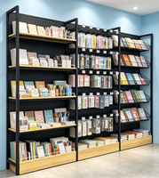 Étagère de présentation de snacks en bois de qualité supérieure pour les magasins de proximité