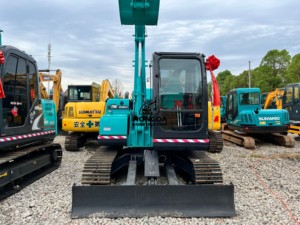 Kobelco เครื่องขุด SK75ขนาดเล็ก7ตัน8ตันรถขุดตีนตะขาบใช้ kobelco 75รถขุด - Product Image 3