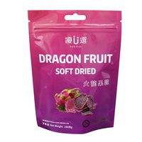 Sachet Doypack Refermable avec Fermeture Éclair, Emballage Autoportant pour Snacks et Fruits Secs