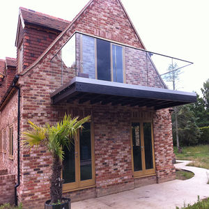 Baranda <span class=keywords><strong>en</strong></span> verre sans cadre, balcon <span class=keywords><strong>en</strong></span> aluminium <span class=keywords><strong>en</strong></span> <span class=keywords><strong>kit</strong></span>, installation facile, Antepecho Balaustrada pour maison, appartement - Product Image 1