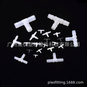 Conectores Industriales para Mangueras JU PipeFitting, Conexiones en T de Plástico PP, Material PP, de 1.6mm a 19.05mm - Product Image 4