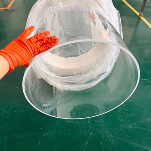 <span class=keywords><strong>Tube</strong></span> <span class=keywords><strong>en</strong></span> quartz transparent sur mesure de grand diamètre avec bride et trou / <span class=keywords><strong>Tube</strong></span> <span class=keywords><strong>en</strong></span> <span class=keywords><strong>verre</strong></span> de quartz à paroi épaisse haute pression de grand diamètre - Product Image 6