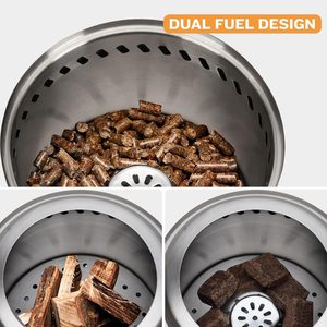 6 pouces de voyage extérieur Mesa Stove Tabletop Fire Pit Table Top Firepit en acier inoxydable avec support - Product Image 3