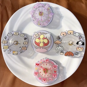 Bonito agarre giratorio para teléfono, funda para teléfono, soporte para atracones, soporte magnético retráctil para escritorio, cubierta de superficie, pegatina trasera - Product Image 1