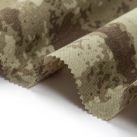 Gilet tactique en tissu robuste 1000D imprimé camouflage, anti-déchirure, imperméable, 100% Poly Cordura WR avec revêtement PU