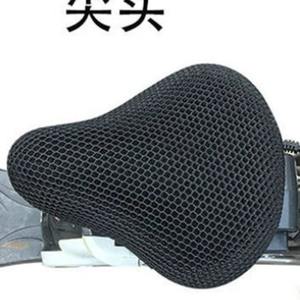 Funda de Asiento Transpirable de Seda Fría para Vehículo Eléctrico, Cojín para Scooter, Camuflaje Negro, Delantero y Trasero - Product Image 5
