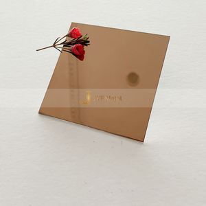LL166 PVD Coated Rose Gold Stainless Steel <b>Sheets</b> <b>Mirror</b> Surface Bending & Cutting Decorative Plate Competitive - Product Image 3