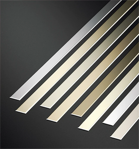 Striscia di transizione per bordi piatti in alluminio per pavimenti in laminato - Product Image 4