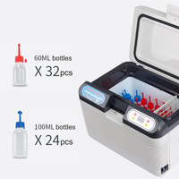 17 ℃   Boîte d'isolation pour bétail, incubateur de sperme de porc pour bétail, réfrigérateur à température constante, mini réfrigérateur, équipement agricole
